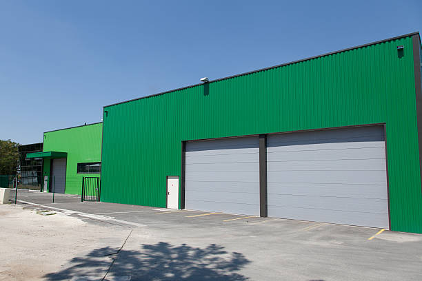 Industrial Storage Facility Steel Building